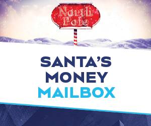 Santa's money mailbox