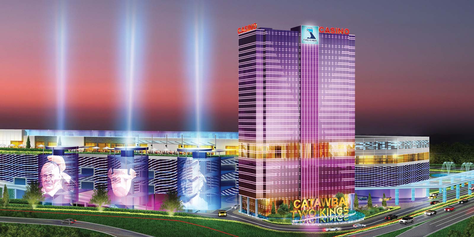Two Kings Casino exterior shot